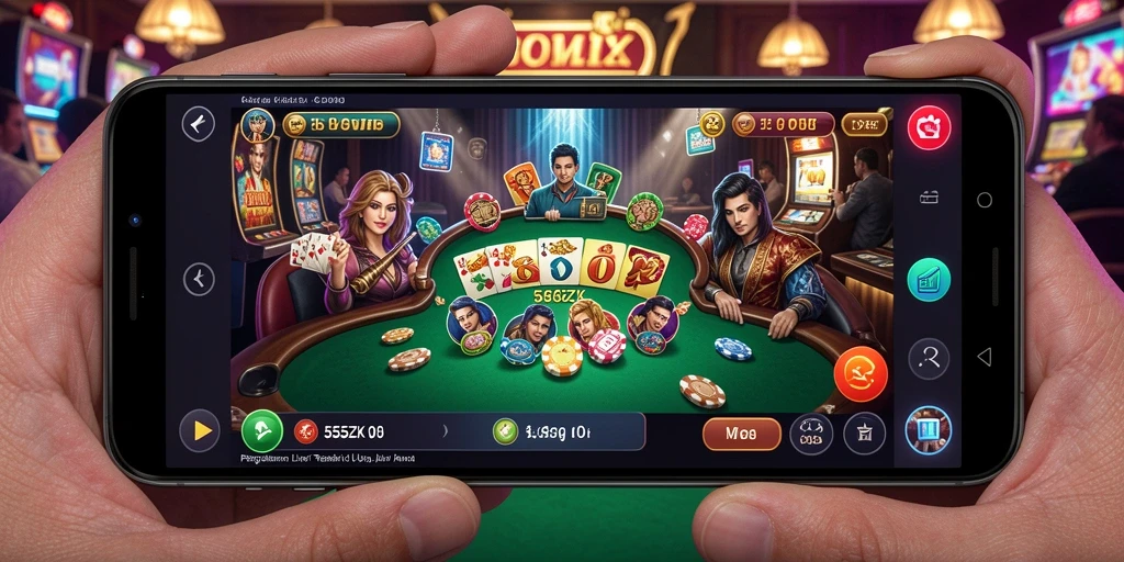 Pandangan menarik dari permainan Live Casino di 555ZK.