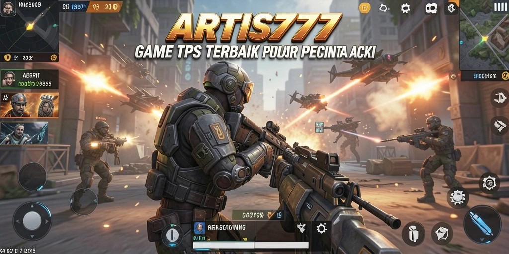 Tangkapan layar ARTIS777 menunjukkan adegan aksi mendebarkan di medan pertempuran.