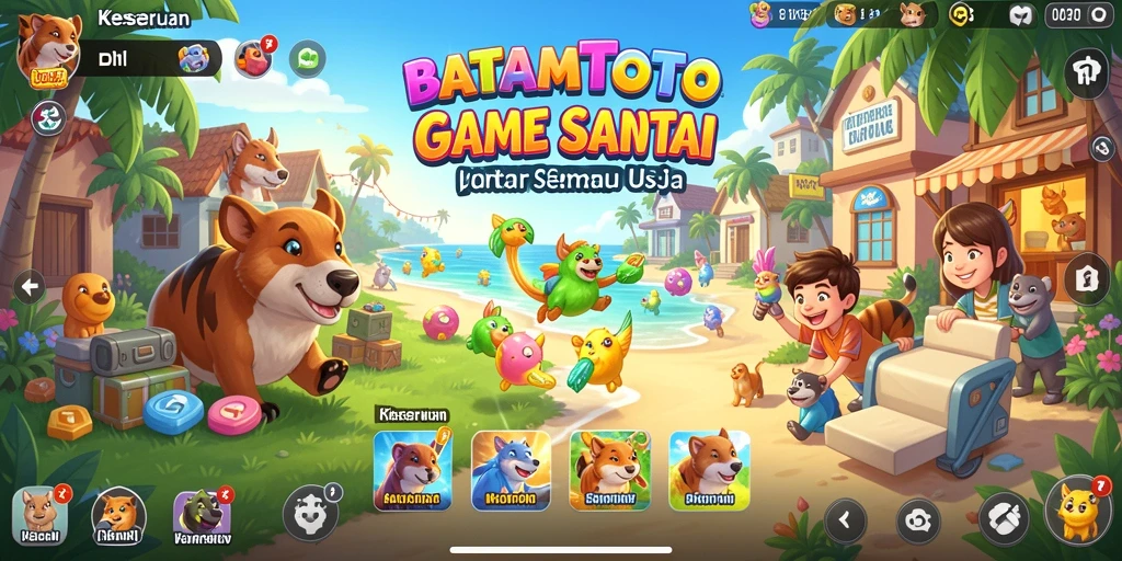 Tampilan gameplay menarik dari BATAMTOTO yang menyenangkan.