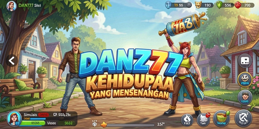 Tampilan gameplay DAN777 yang interaktif dan menyenangkan.