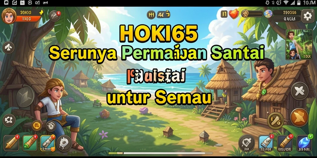 Tampilan gameplay HOKI65 yang mengasyikkan dan interaktif.