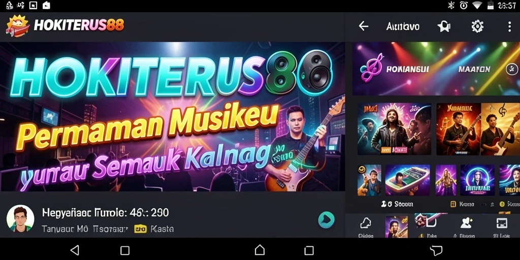 Tampilan gameplay HOKITERUS88 yang menarik dan interaktif.