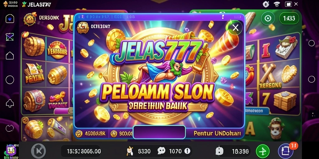 Tampilan gameplay JELAS777 yang memukau dan menghibur.