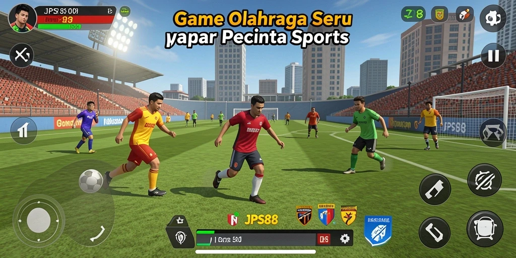 Screenshot JPS88 menampilkan aksi seru dalam pertandingan olahraga.