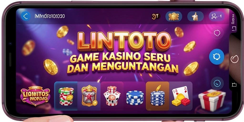 Tampilan gameplay menarik dari LINITOTO dalam suasana kasino.