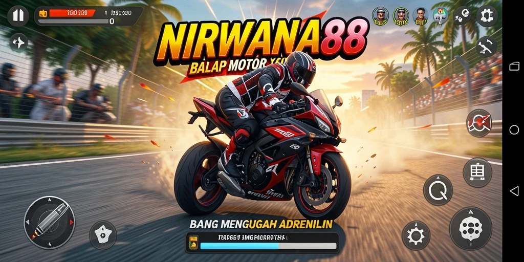 Tampilan gameplay NIRWANA88 yang mendebarkan dan seru.