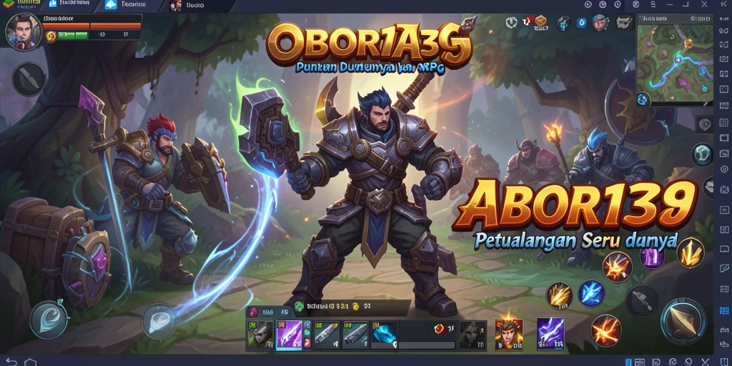 Screenshot OBOR138 menunjukkan pertarungan seru dengan visual yang menakjubkan.