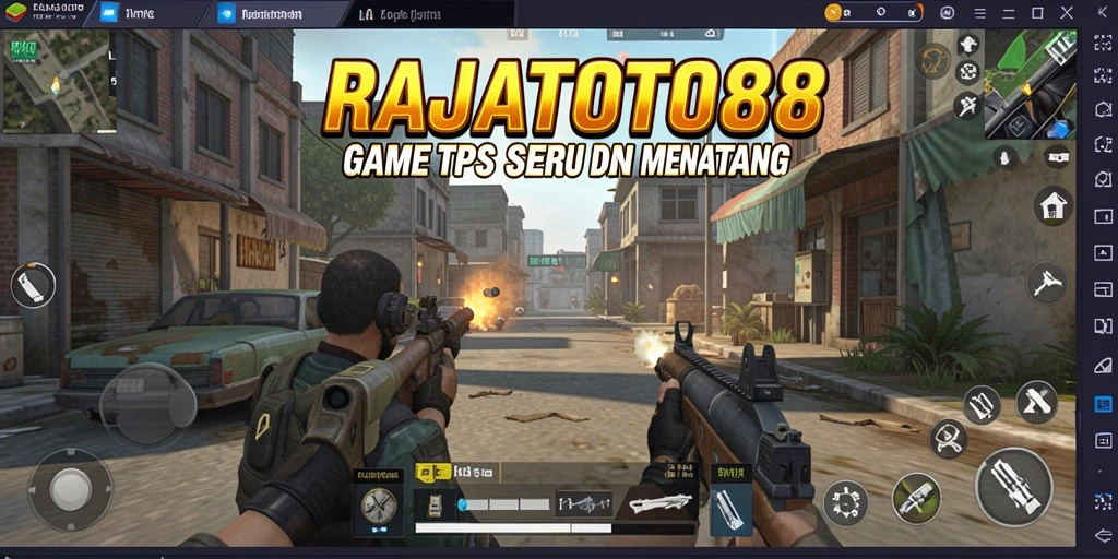 Tampilan grafis menakjubkan dari gameplay RAJATOTO88.