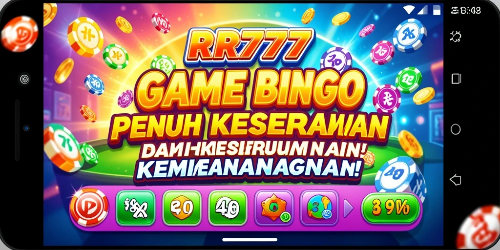 Tampilan gameplay Bingo yang seru dan interaktif di RR777.