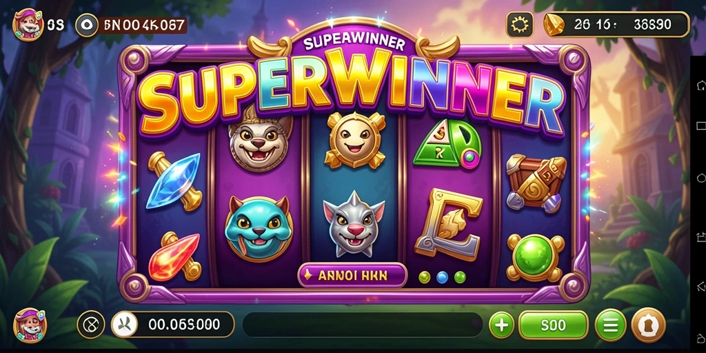 Gameplay <strong>SUPERWINNER</strong> yang menarik dengan berbagai tema Slot.