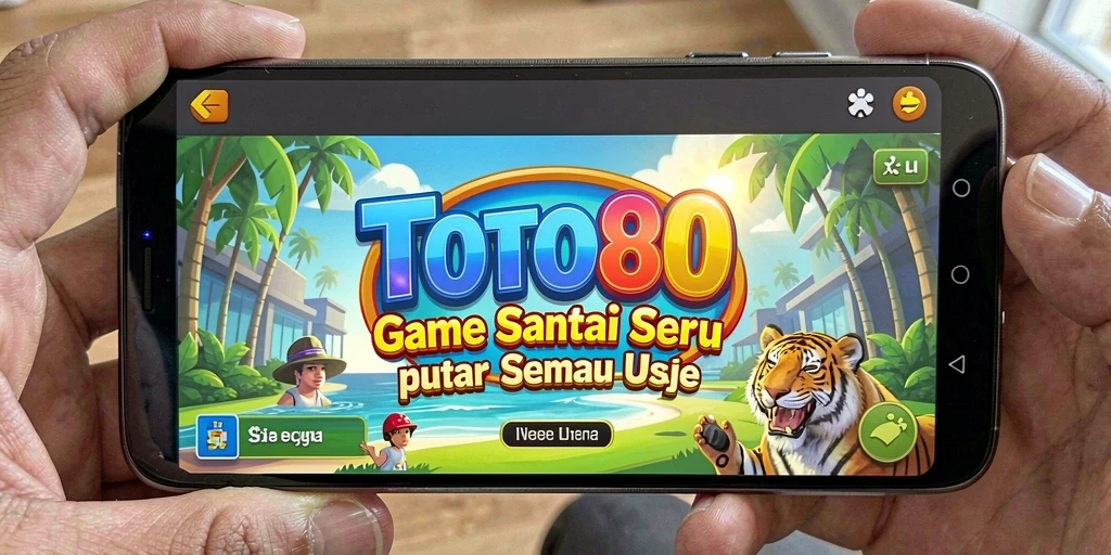 Tampilan gameplay TOTO80 yang penuh warna dan menyenangkan.