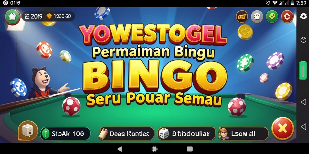 Tampilan gameplay seru dari YOWESTOGEL dengan interaksi pemain.